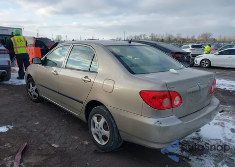 2005 Toyota Corolla Ce z USA, uszkodzony, nr VIN 2T1BR32E65C426216
